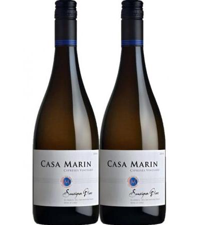 Casa Marin Cipreses Vineyard Sauvignon Blanc 2016 - Twin Pack