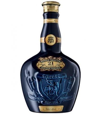 Chivas Regal Royal Salute 21 YO Scotch Whisky - Blue