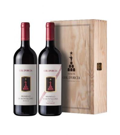 Col d'Orcia Brunello di Montalcino & Nastagio 2012 2 Bottle Pack