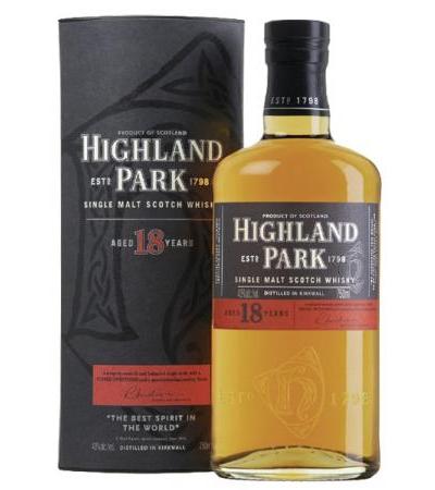 Highland Park 18 Year Old Single Malt Whisky