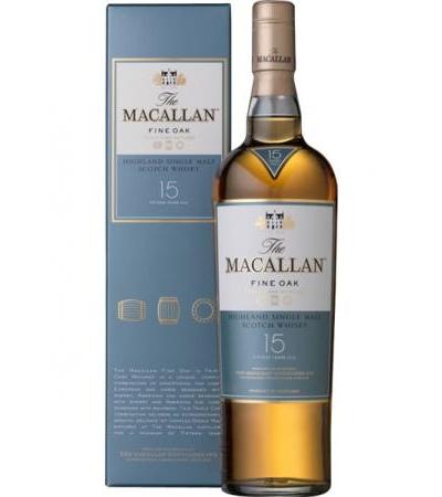 Macallan 15 Year Old Fine Oak Single Malt Whisky