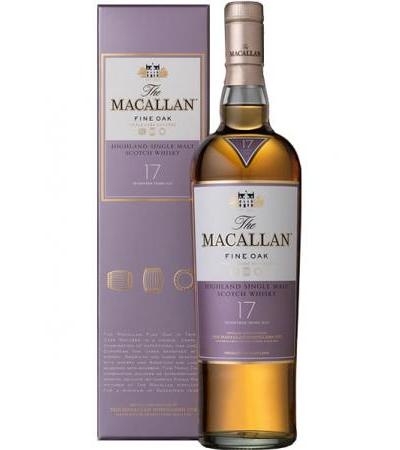 Macallan 17 Year Old Fine Oak Single Malt Scotch Whisky