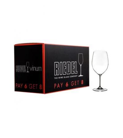 Riedel Vinum Bordeaux "Pay 6 Get 8" Set