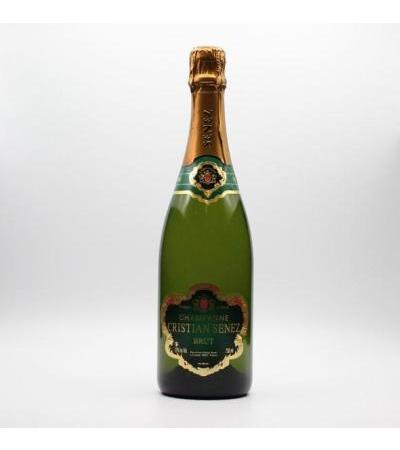 Christian Senez, Carte Verte Jeroboam, mit Holzkiste; Champagne