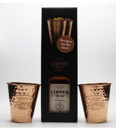 Copperhead Gin, Set with 2 Cups