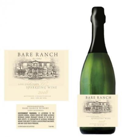 Michael David Winery, Bare Ranch Sparkling; Lodi (2012)