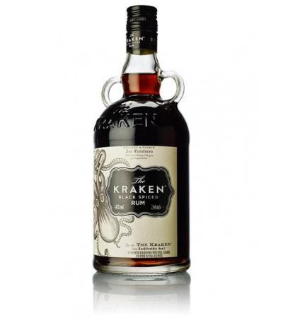 Proximo Spirits, The Kraken Rum, Black Spiced; Trinidad & Tobago
