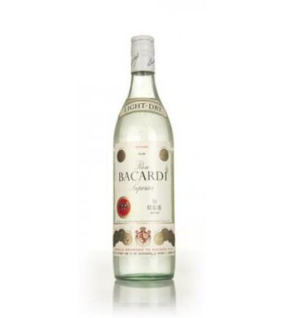 Bacardi Carta Blanca 40% - 1980s
