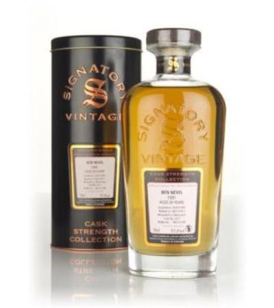 Ben Nevis 26 Year Old 1991 (cask 2377) - Cask Strength Collection (Signatory)
