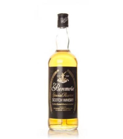 Benmore Special Reserve Blended Scotch Whisky - 1970s
