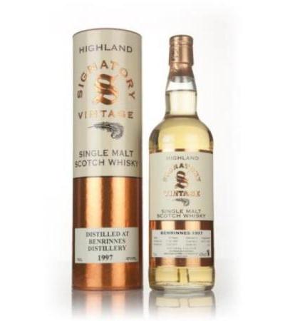Benrinnes 19 Year Old 1997 (casks 9412 & 9419) - Signatory