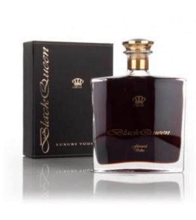 Black Queen Flavoured Vodka - Leather Box