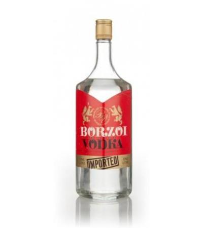 Borzoi Dry Imperial Vodka - 1970s