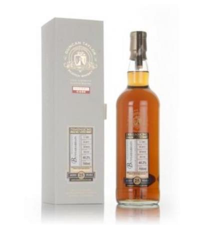 Bunnahabhain 25 Year Old 1991 (cask 3810019) - Dimensions (Duncan Taylor)