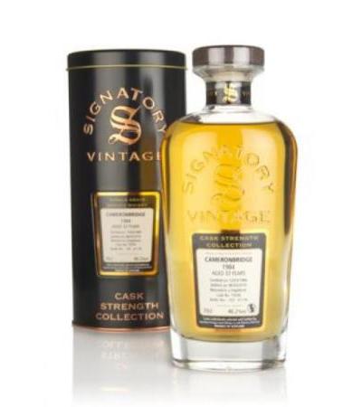 Cameronbridge 33 Year Old 1984 (cask 19306) - Cask Strength Collection (Signatory)