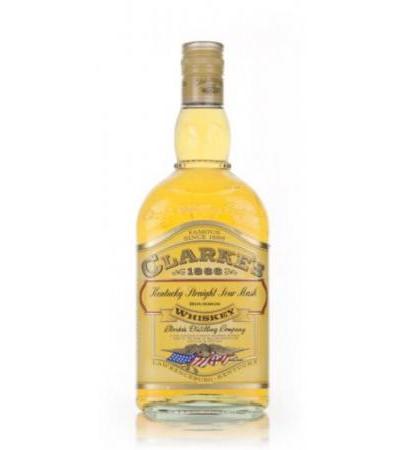 Clarke's Kentucky Straight Bourbon Whiskey - 1990s