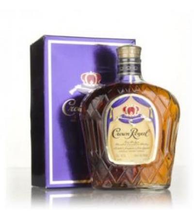 Crown Royal Canadian Whisky - 1980s