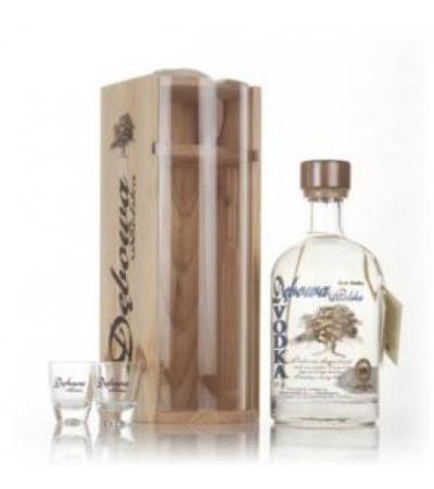 Debowa Polish Oak Vodka Gift Pack with 2x Glasses