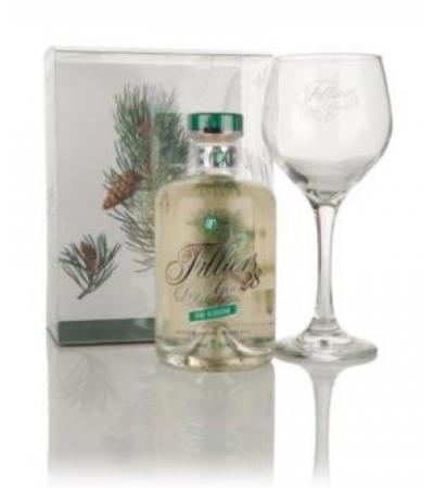 Filliers Dry Gin 28 Pine Blossom and Glass Set