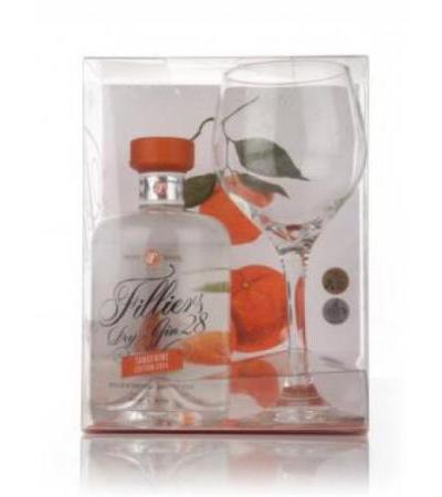 Filliers Dry Gin 28 Tangerine and Glass Set