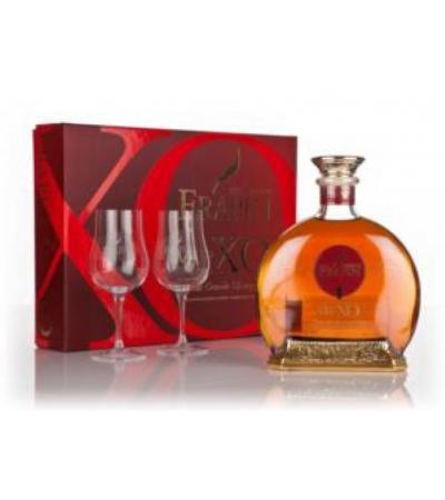 Frapin V.I.P. XO Gift Pack with 2x Glasses