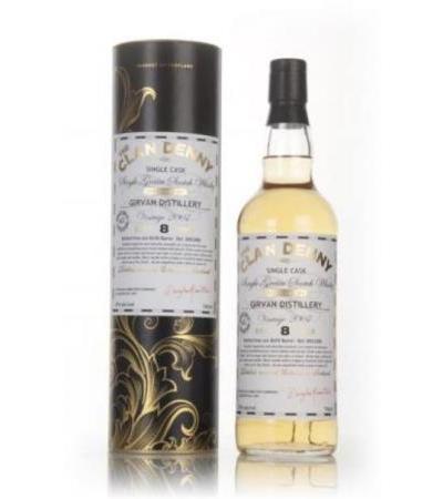 Girvan 8 Year Old 2007 (cask 11006) - The Clan Denny (Douglas Laing)