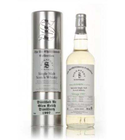 Glen Keith 19 Year Old 1997 (cask 72577 & 72528) - Un-Chillfiltered Collection (Signatory)