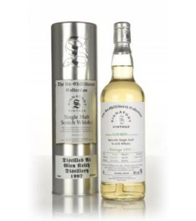 Glen Keith 20 Year Old 1997 (cask 72609 & 72610) - Un-Chillfiltered Collection (Signatory)