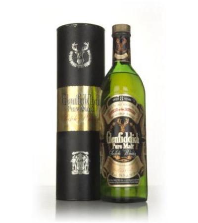 Glenfiddich Pure Malt 8 Year Old 75cl (with Presentation Tube) - 1970s
