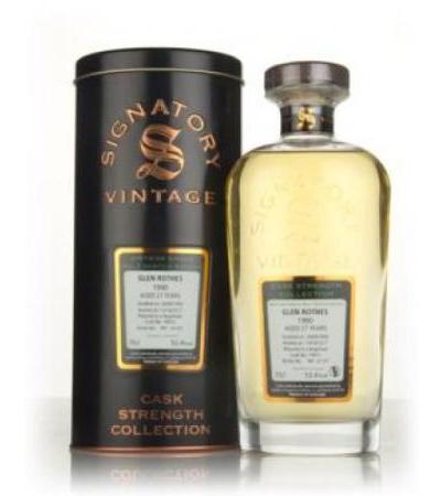 Glenrothes 27 Year Old 1990 (cask 19015) - Cask Strength Collection (Signatory)