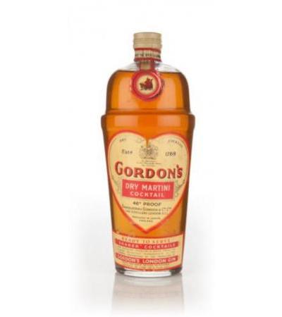 Gordon's Dry Martini Shaker Cocktail - 1950s