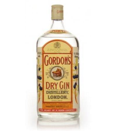 Gordon's London Dry Gin 1.125l - 1970s