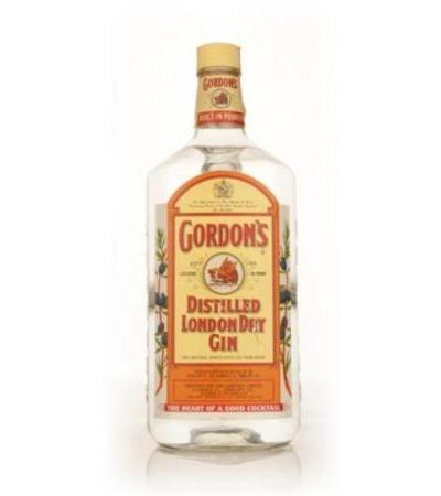 Gordon’s London Dry Gin 1.75l - early 1980s