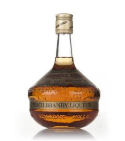 Herman Jansen Peach Brandy Liqueur - 1970s