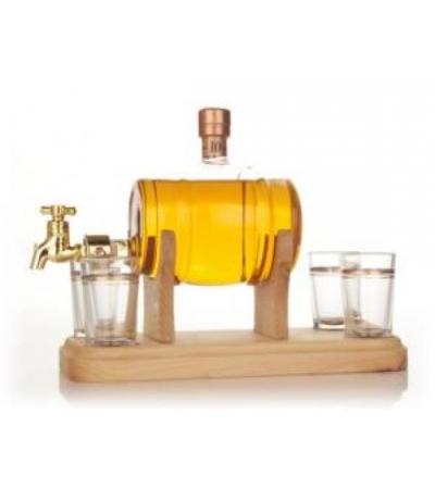 Highland Malt Barrel Shaped Bottle