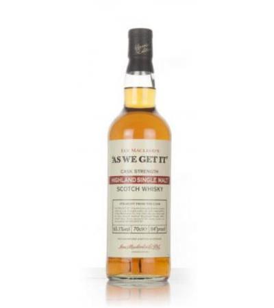 Highland Single Malt - As We Get It (Ian Macleod) 65.1%