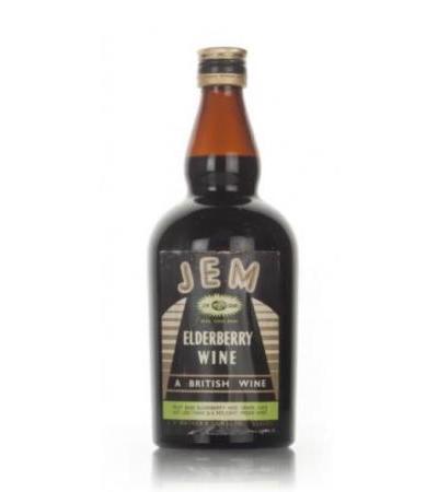 JEM Elderberry Wine - 1960s
