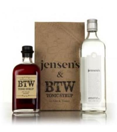 Jensen Bermondsey Gin & BTW Tonic Syrup Gift Pack