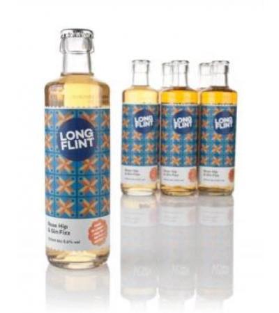 LongFlint Rose Hip & Gin Fizz (6 x 25cl)