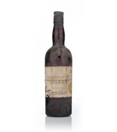 Marlow's Medium Dry Sherry - 1960s