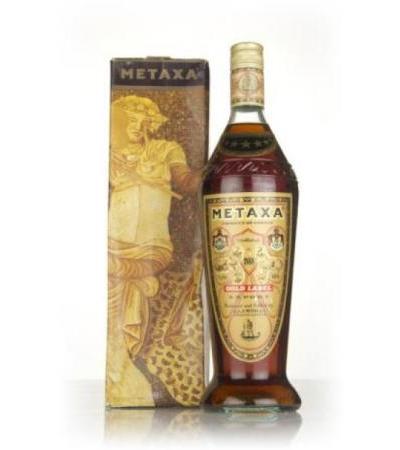 Metaxa 7 Star Gold Label - 1980s