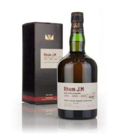 Rhum J.M Multimillesime 2003 - 2004 - 2005
