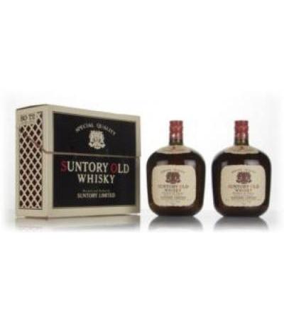 Suntory Old Whisky Gift Set - 1970s