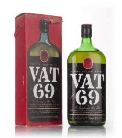 VAT 69 (Square Bottle) - 1960s