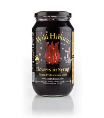 Wild Hibiscus Flowers in Syrup