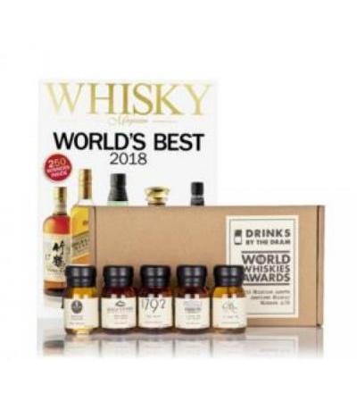 World Whiskies Awards 2018 American Whiskey Winners Tasting Set