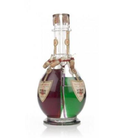 Wynand Fockink Four Compartment Liqueur Bottle - 1950s