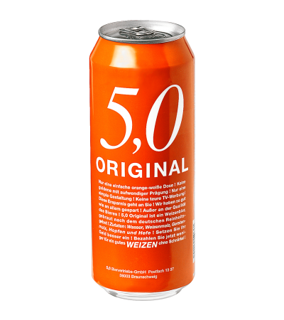 5,0 Original Weizen 0,5l