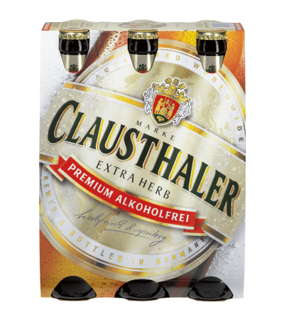 Clausthaler Extra Herb Premium Alkoholfrei 6x0,33l
