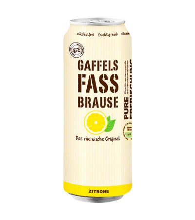 Gaffels Fassbrause Zitrone 0,5l